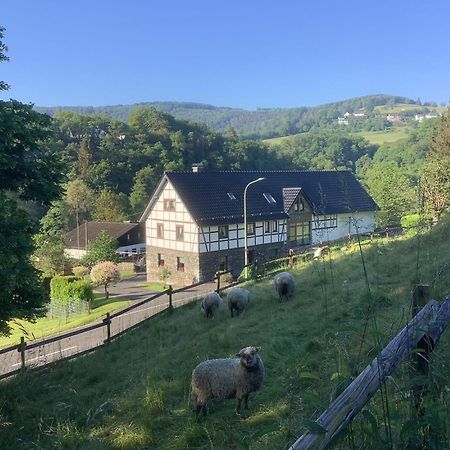 Berg Blick Eifler Bauernhaus Modern Restauriert Simmerath Exterior foto