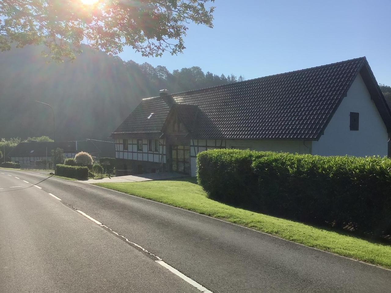 Berg Blick Eifler Bauernhaus Modern Restauriert Simmerath Exterior foto
