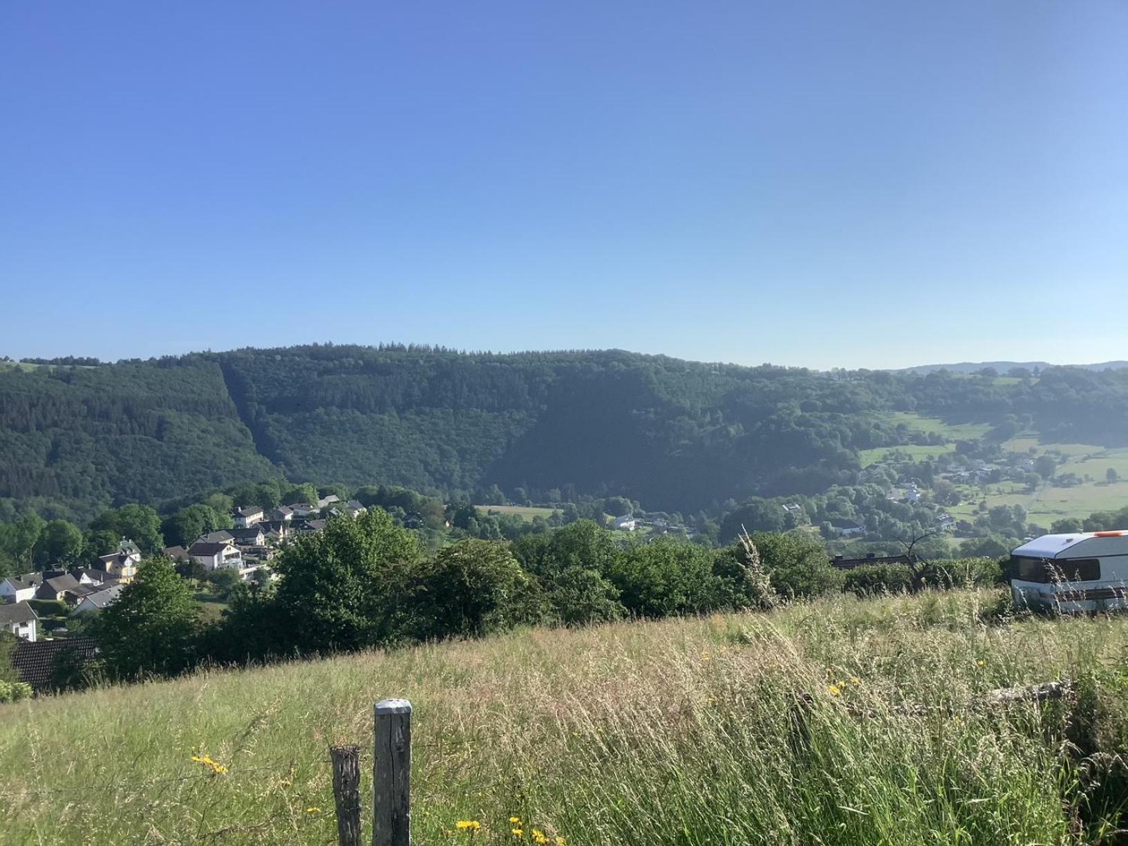 Berg Blick Eifler Bauernhaus Modern Restauriert Simmerath Exterior foto