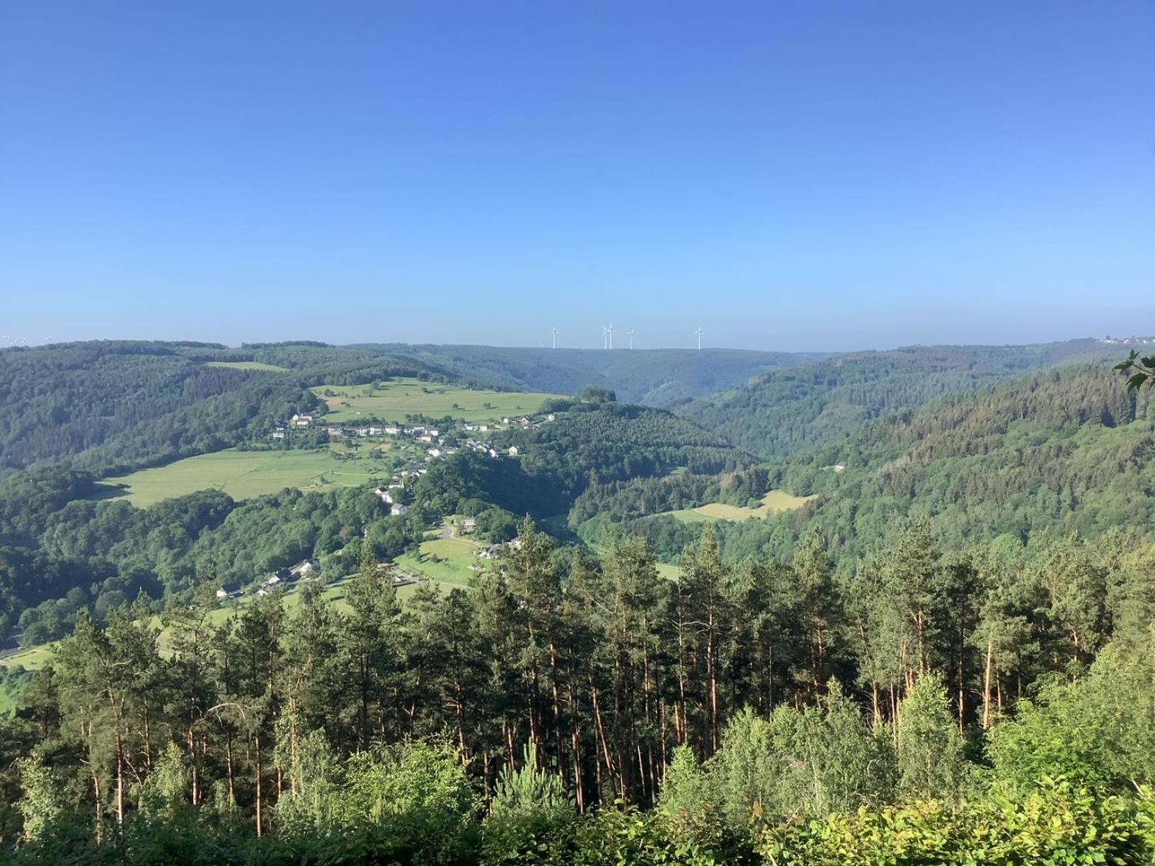 Berg Blick Eifler Bauernhaus Modern Restauriert Simmerath Exterior foto