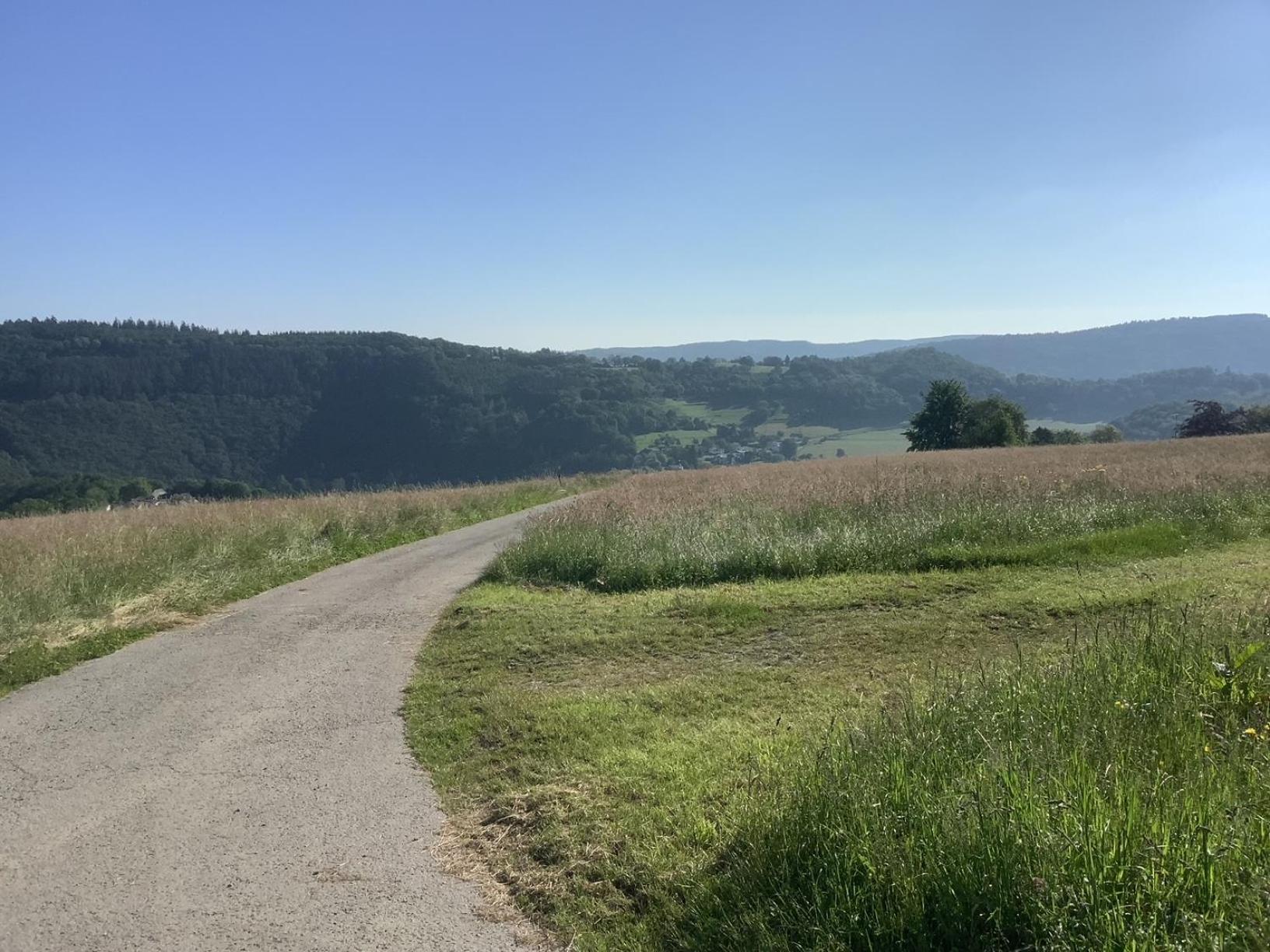 Berg Blick Eifler Bauernhaus Modern Restauriert Simmerath Exterior foto